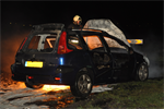 Prio 1 Brand Wegvervoer Auto Mienskerwei Eastermar